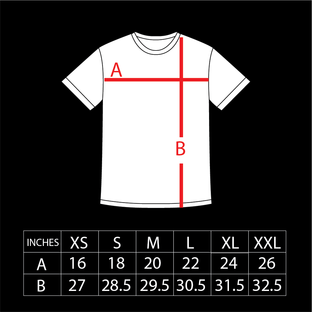 Anarchy T Shirt - Black/White