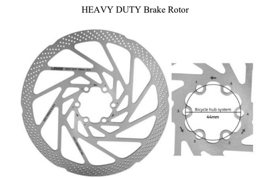 220mm Brake Rotors