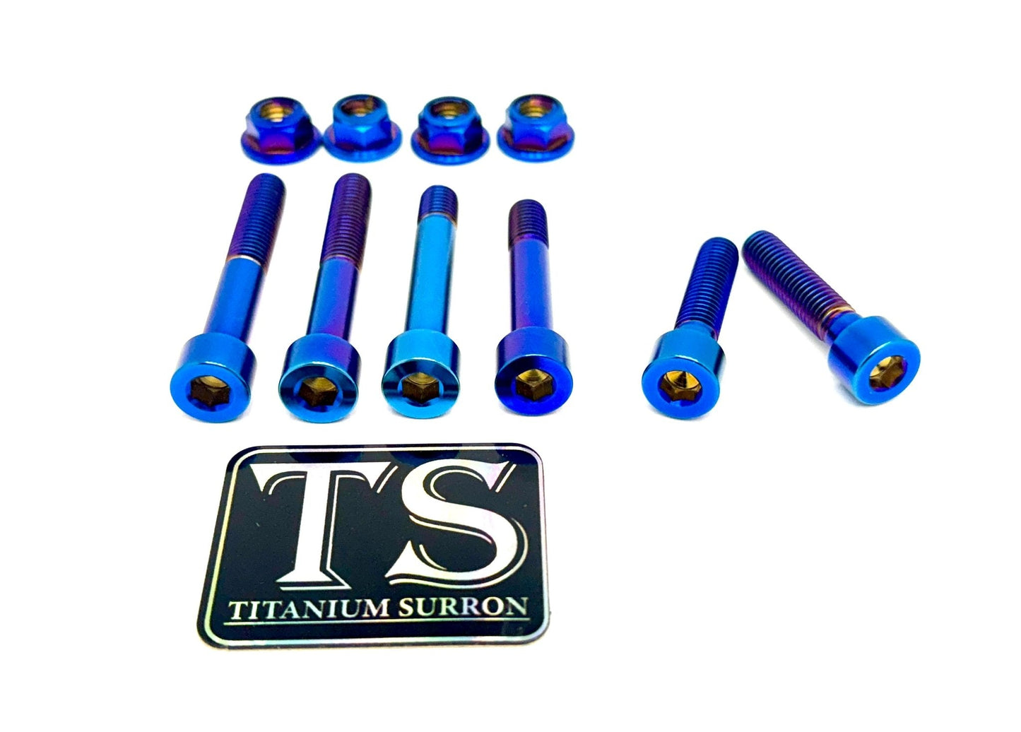 Titanium Rear Suspension/ Linkage Bolt Kit for Surron LBX & Segway X260