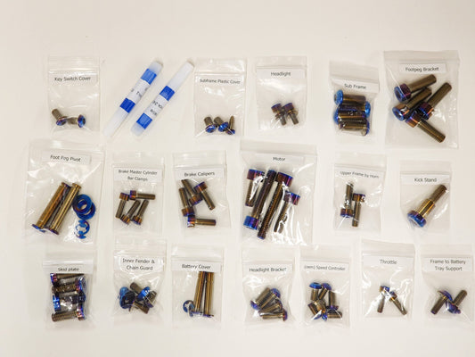 Warp9 Surron Titanium Chassis Kit