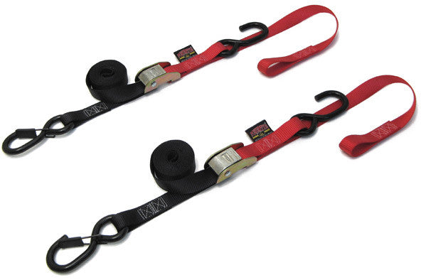 PowerTye Tie Down Hook Soft Tye 1"X6' Pair