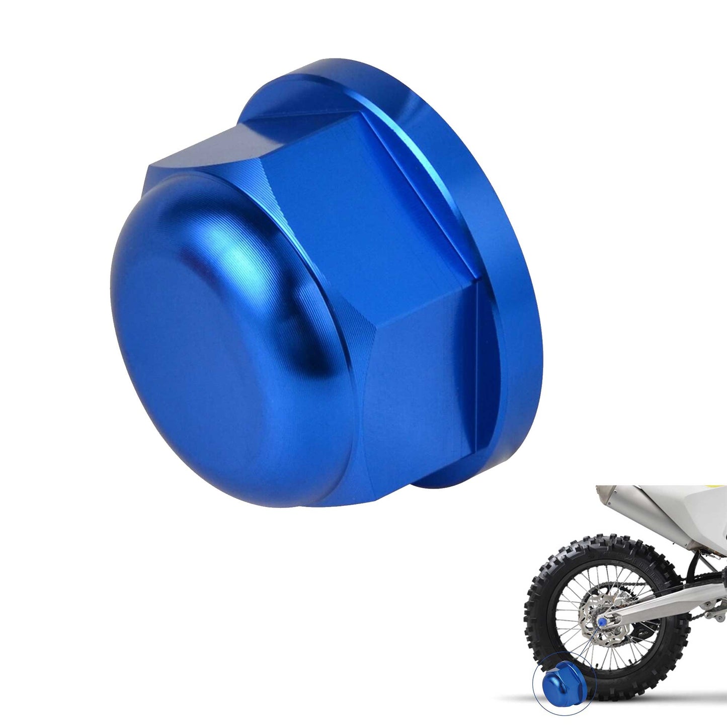 Rear Axle Nut M20x1.5 for KTM & Husqvarna [6061 Aluminum]