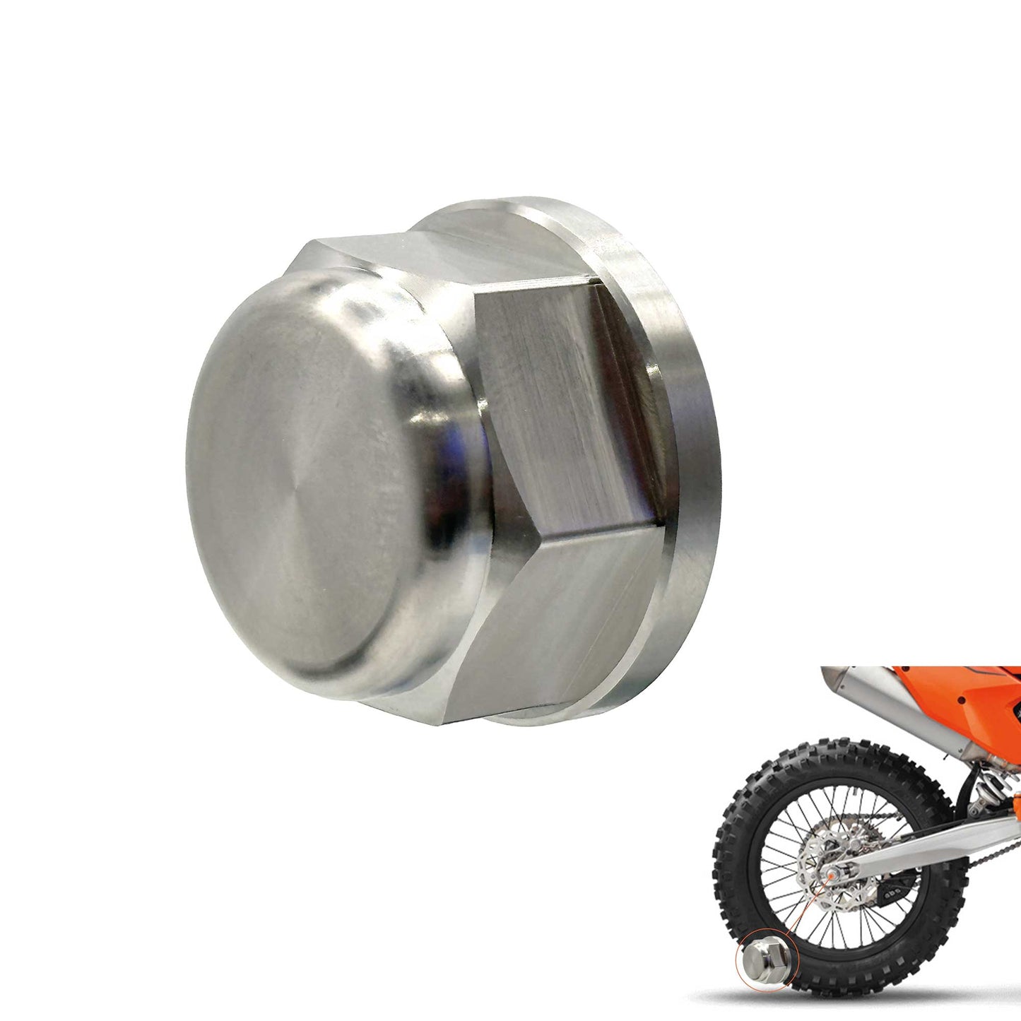 Rear Axle Nut M20x1.5 for KTM & Husqvarna [6061 Aluminum]