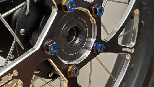 Warp9 E Bike Titanium Sprocket Bolts
