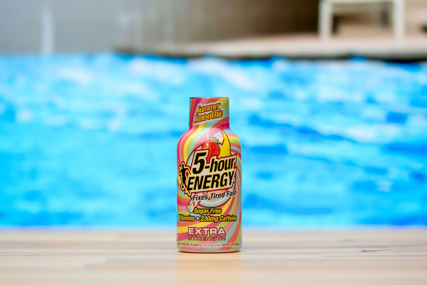 24 Pack 5-hour ENERGY Extra Strength Shots, Summer Smoothie Flavor, 1.93 Fl Oz