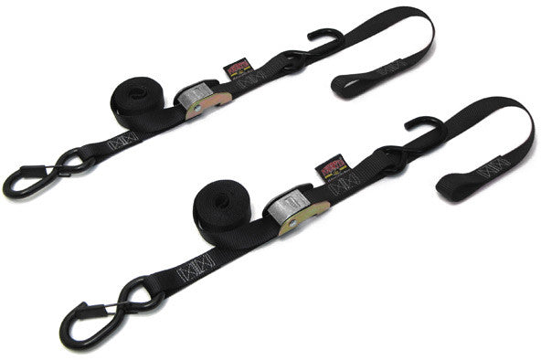 PowerTye Tie Down Hook Soft Tye 1"X6' Pair