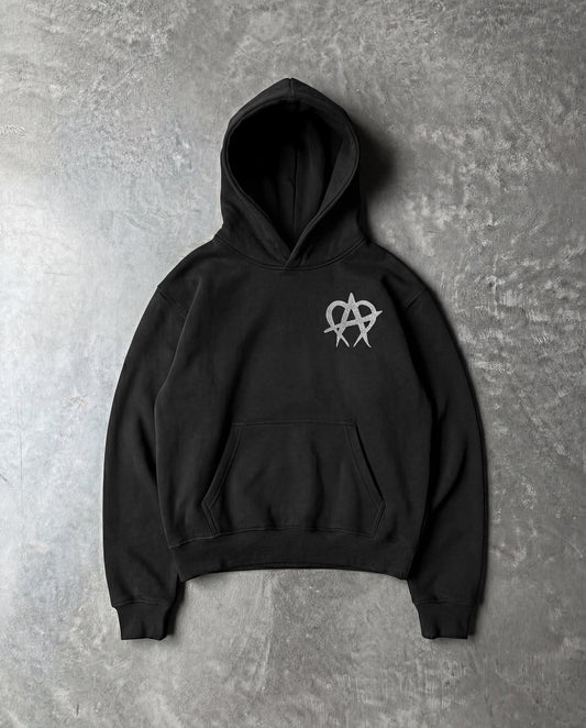 Anarchy Hoodie - Black/3M