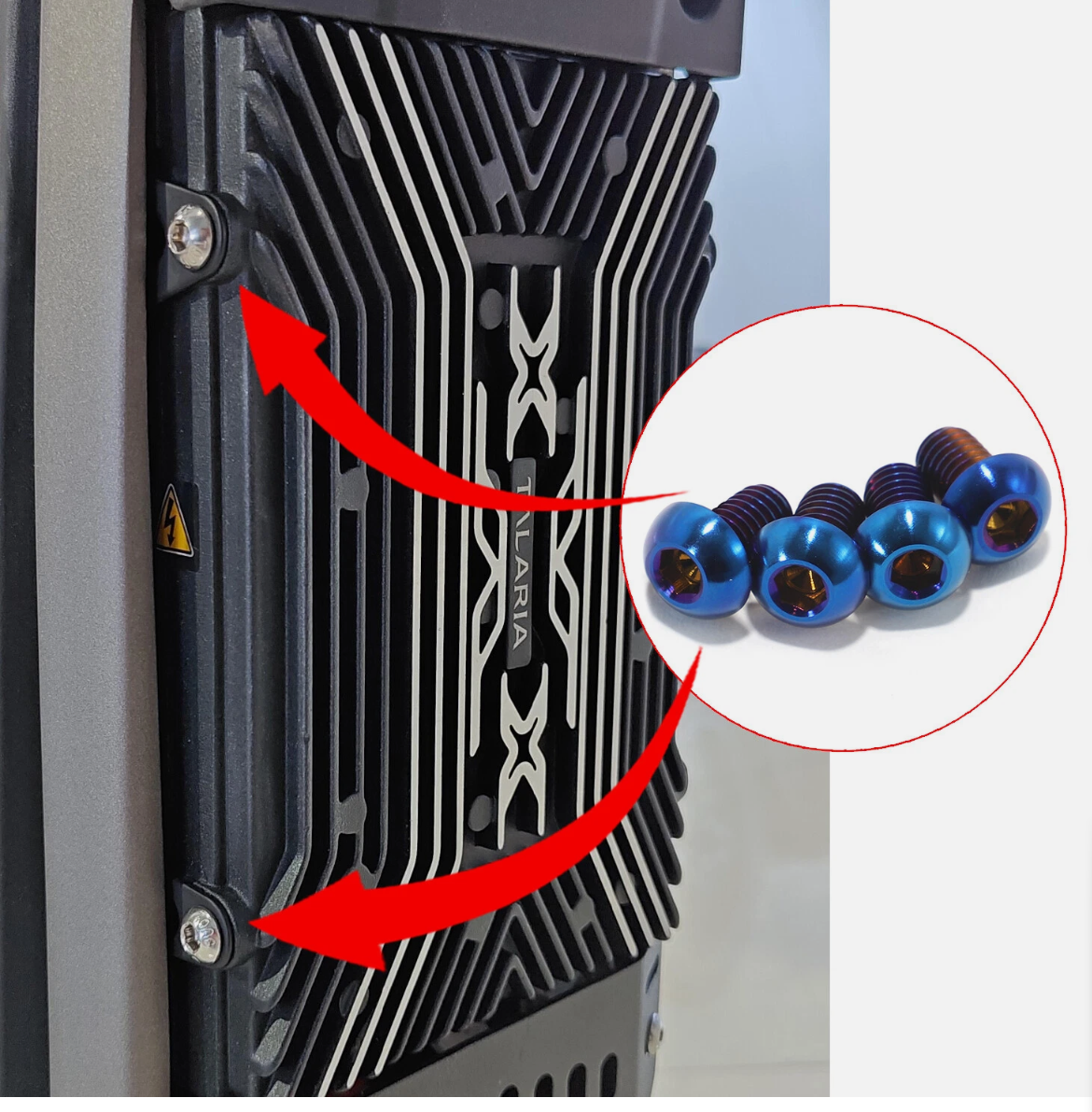 Controller Titanium Bolts