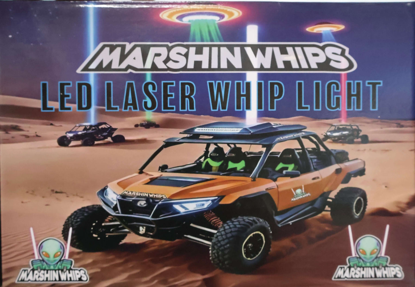RGB Lunar Laser Whips Kit